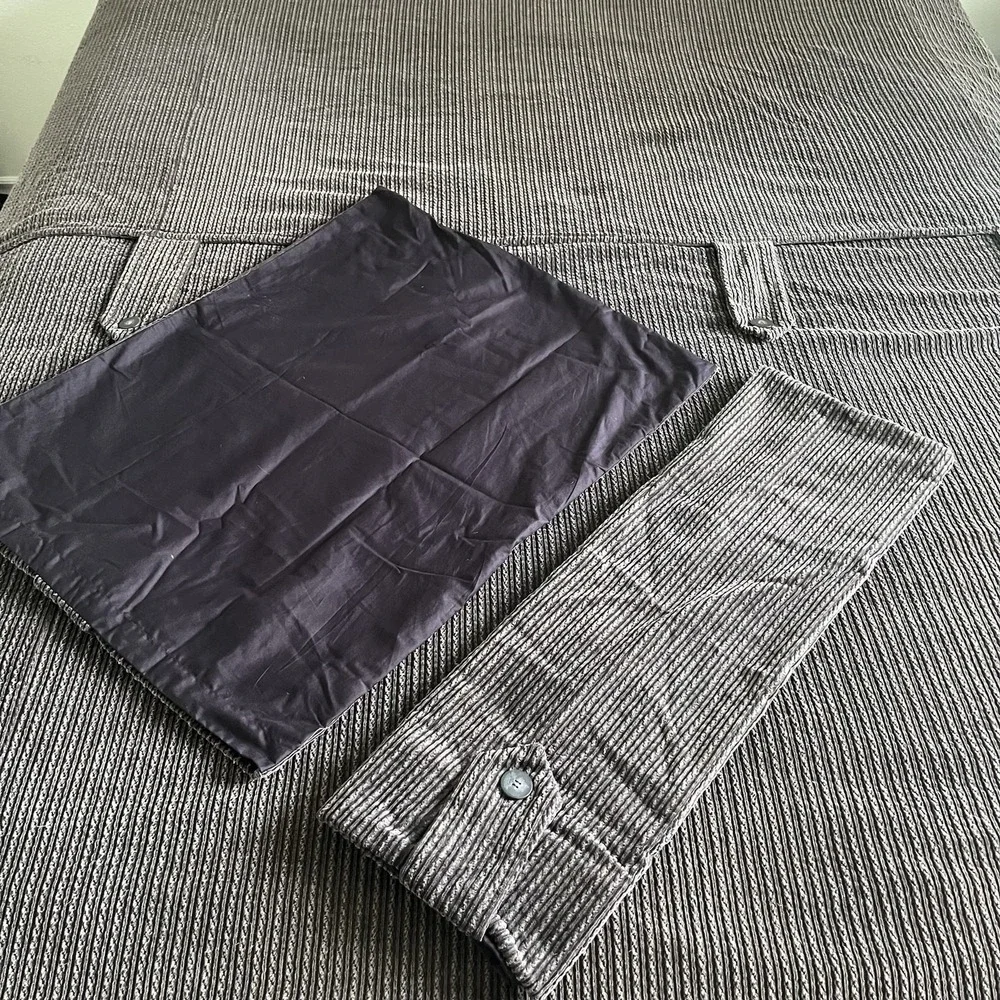 Beacon Looms King Size Textured Duvet Cover Set Dark Purple
